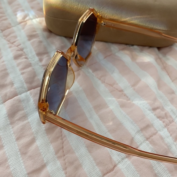 CHLOÉ KIDS Willow hexagonal-frame sunglasses - Picture 6 of 7